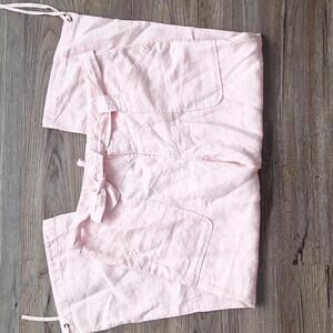 Banana Republic 100% Linen Light Pink Flowy Pant Size 10